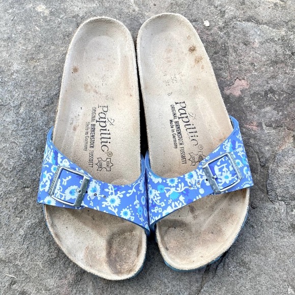 Birkenstock Papillio blue sandals one strap - Picture 10 of 10